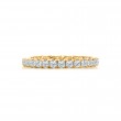 14K Yellow Gold  Semi Mount Diamond Wedding Band-1