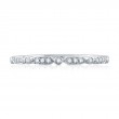 Triple and Single Set Diamond Stackable Band-2