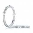 Triple and Single Set Diamond Stackable Band-1