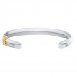 SS/14K Yellow Gold 7.5