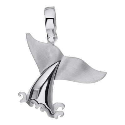 SS Whales Tail/Wave Pendant Neck SS Whales Tail/Wave Pendant Neck