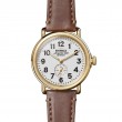 The Runwell White Dial Brown Leather Strap Watch The Runwell White Dial Brown Leather Strap Watch-1