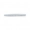 14K White Gold 0.28Ctw Semi Mount With Round Head.