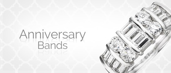 Ladies Diamond Bands
