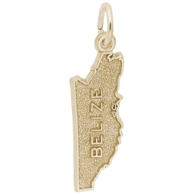 Belize Map W/Border