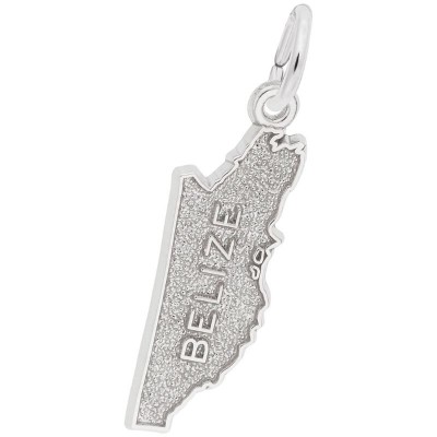 Belize Map W/Border