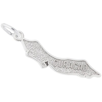 Curacao Map W/Border