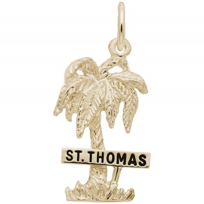 St Thomas Palm W/Sign