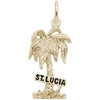 St. Lucia Palm W/Sign