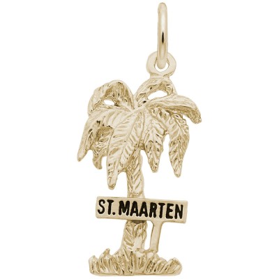 St. Maarten Palm W/Sign