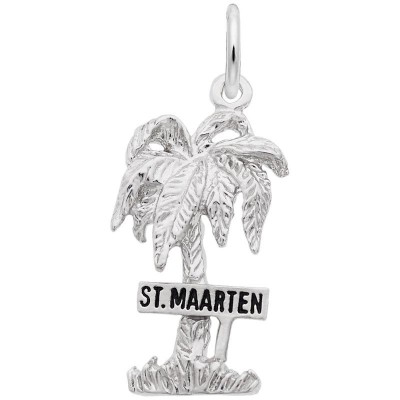 St. Maarten Palm W/Sign
