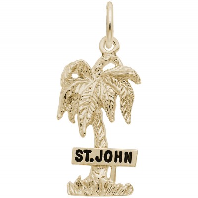 St. John Palm W/Sign