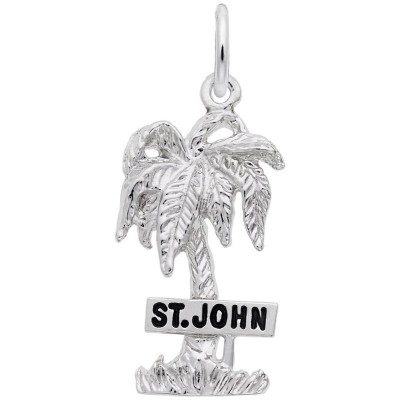 St. John Palm W/Sign