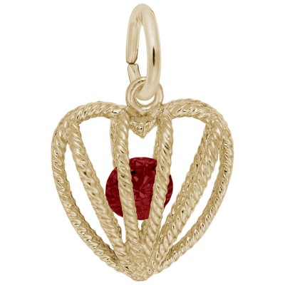01 Heart Birthstone Jan