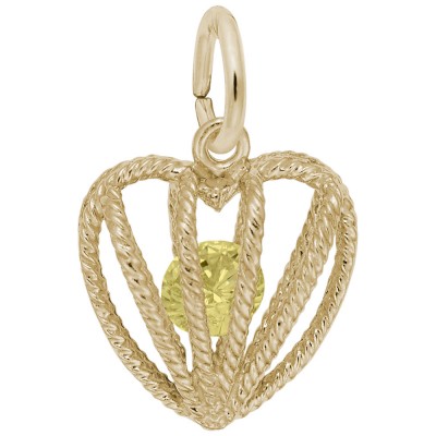 11 Heart Birthstone Nov