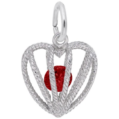 01 Heart Birthstone Jan