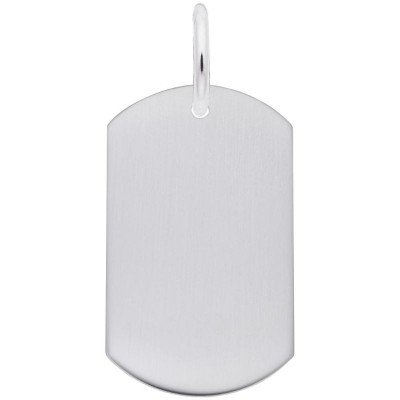 Dog Tag Satin Finish