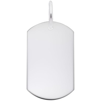 Dog Tag Polished Finish