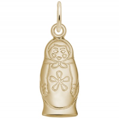 Matryoshka Doll Flat Back