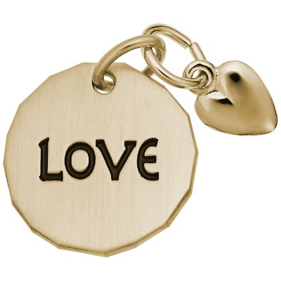 Love Tag W/Heart