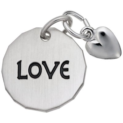Love Tag W/Heart