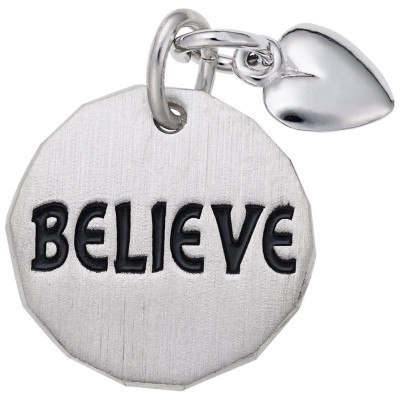 Believe Tag W/Heart