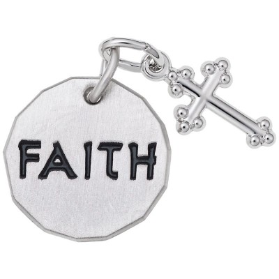 Faith Tag W/Cross
