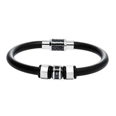 Stainless Steel Beaded Silica Gel Brac With 1 Dia=.02 Ct
