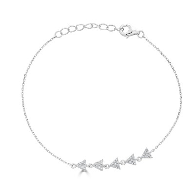 Sachs Signature Triangle Bracelet
