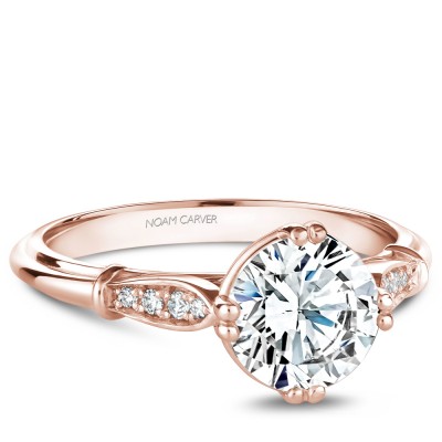Noam Carver Semi Mount Engagement Ring