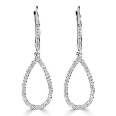 Sachs Signature Pear Earrings