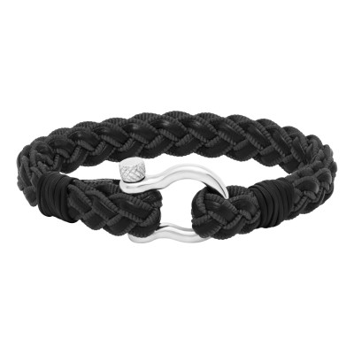SS POL.SHACKL BLK BRAID BRC-80