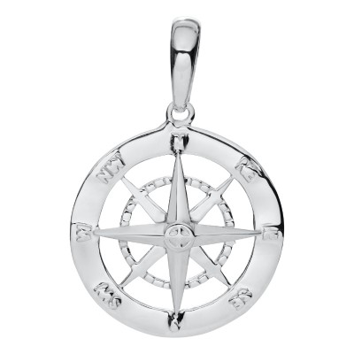 SS COMPASS ROSE PEND