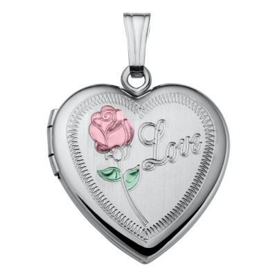 SS 18" LOVE HEART LOCKET5.53G