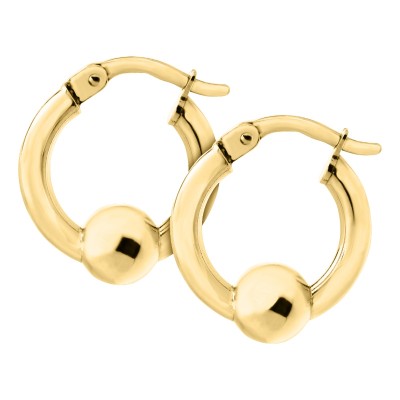 Cape Cod 14K Yellow Gold 15mm Hoop Earrings