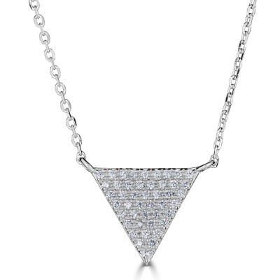 Sachs Signature Triangle Necklace