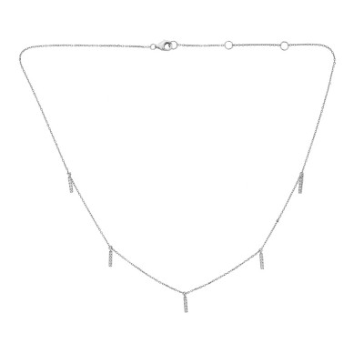 Sachs Signature Hanging Bar Necklace