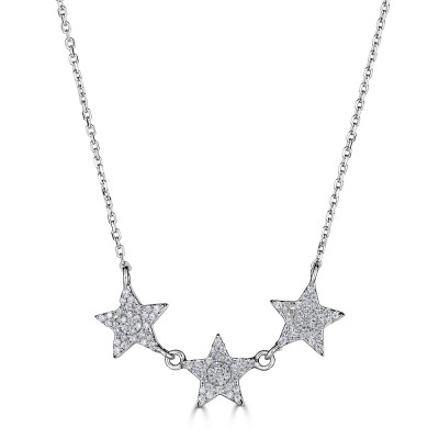 Sachs Signature 3 Star Necklace