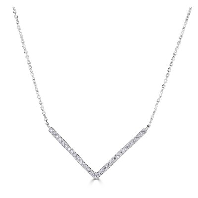 Sachs Signature Large V Shape Necklace