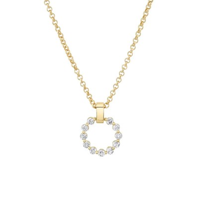 SS 15" KK POLISHED CROSS PEND ON CHAIN