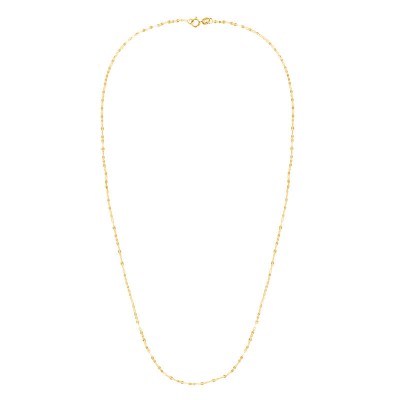 14K Yellow 18" Vintage Mariner Necklace
