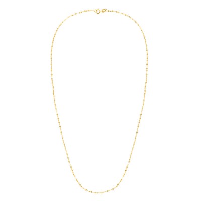 14K Yellow 18" Vintage Mariner Necklace