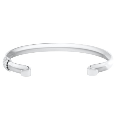 SS CONVERT BRACELET W/ ROPE 7IN