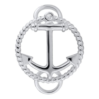 SS Anchor With Rope Clasp