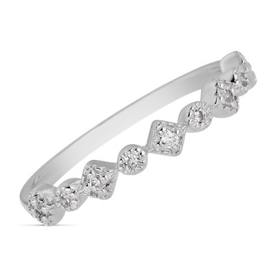 Sachs Signature Stackable Square and Round Ring