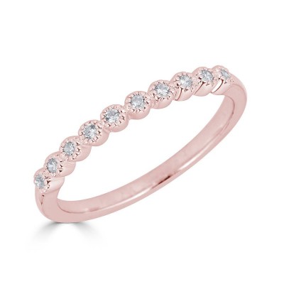 Sachs Signature Stackable Bezel Milgrain Ring