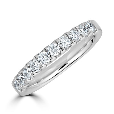 Sachs Signature .75ctw U set Wedding Band