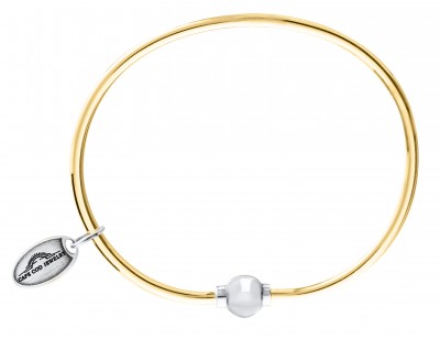 14KY GF Single Bead Cape Cod Bracelet