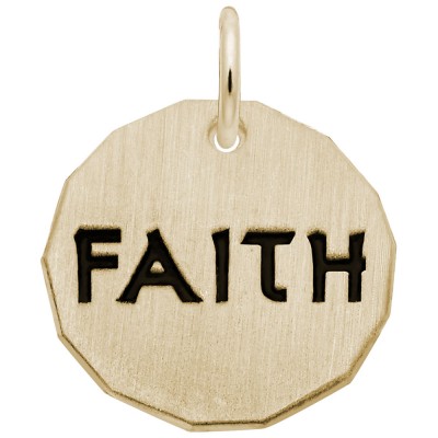 Faith Charm Tag