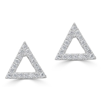 Sachs Signature Open Triangle Earrings